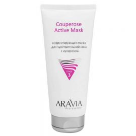 Корректирующая маска для чувствительной кожи с куперозом 200 мл Aravia