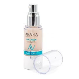 Жидкие коллагеновые патчи Collagen Eye Patch 30 мл Aravia