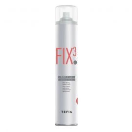 Лак для волос эластичной фиксации Hair Spray Elastic Hold, 500 мл. TEFIA