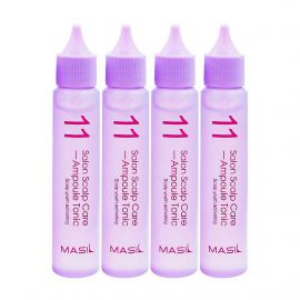 Ампульный тоник для кожи головы / 11 Salon Scalp Care Ampoule Tonic, 4 шт. x 30 мл Masil