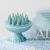 Массажер для мытья волос и кожи головы / Dermatical Shampoo Brush голубой Lador