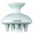 Массажер для мытья волос и кожи головы / Dermatical Shampoo Brush голубой Lador