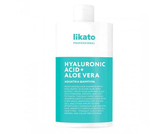 Шампунь для сухих, ломких и ослабленных волос Aquatika, 750 мл. Likato