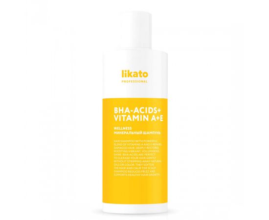 Шампунь для мягкого очищения жирной кожи головы Wellness 250 мл. Likato
