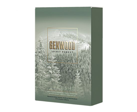 Подарочный набор для мужчин Genwood fresh Estel