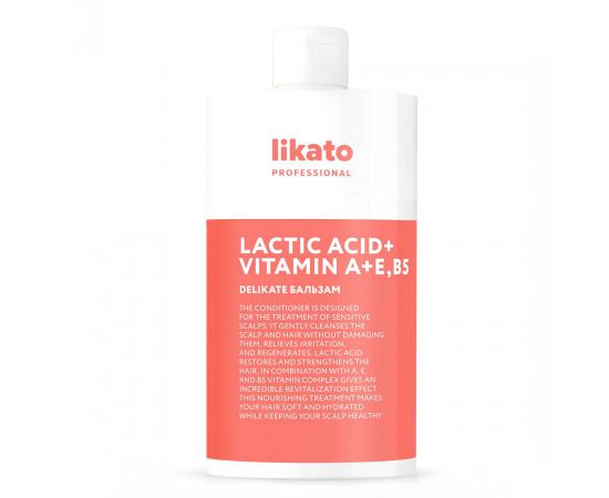 Бальзам предотвращающий ломкость волос Delikate 750 мл. Likato