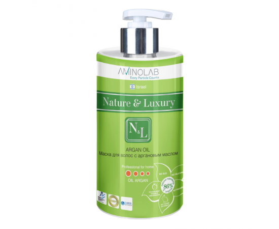 Маска для волос с Аргановым маслом 460 мл. Nature & Luxury