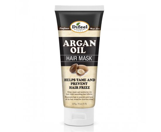 Питательная маска для волос с аргановым маслом Argan Oil Hair Mask, 236 мл. Difeel