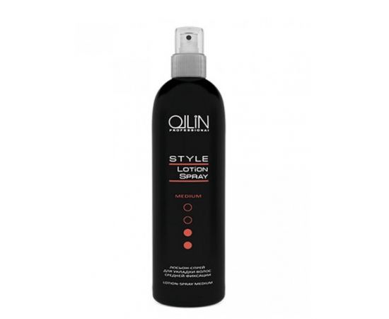 Лосьон-спрей для укладки волос средней фиксации Lotion-Spray Medium 250 мл. Ollin