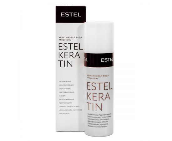 Кератиновая вода для волос Keratin 100 мл. Estel