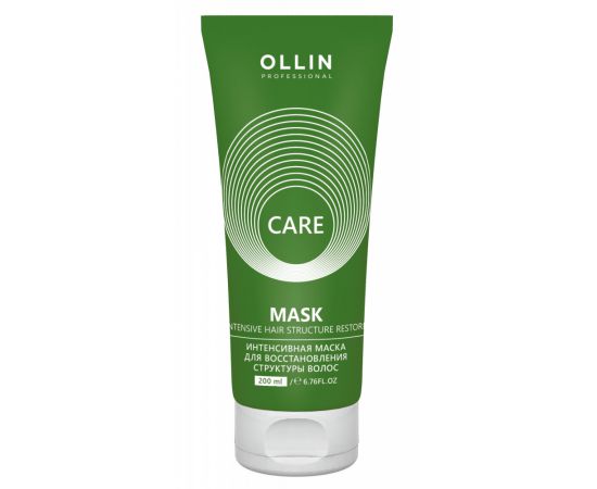 Интенсивная маска для восстановления структуры волос 200 мл. Ollin
