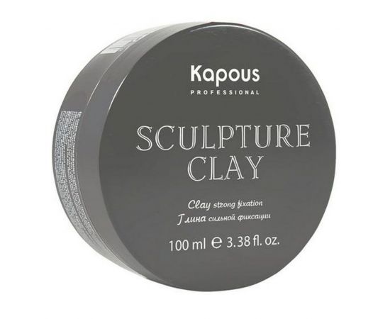 Глина для укладки волос нормальной фиксации «Sculpture Clay» 100 мл. Kapous