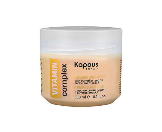 Крем-парафин с маслом семян тыквы и витаминами A, E, F «VITAMIN complex» 300 мл. Kapous