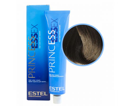Крем-краска для волос Princess Essex 5/71 Светлый шатен коричнево-пепельный-ледяной коричневый 60 мл. Estel
