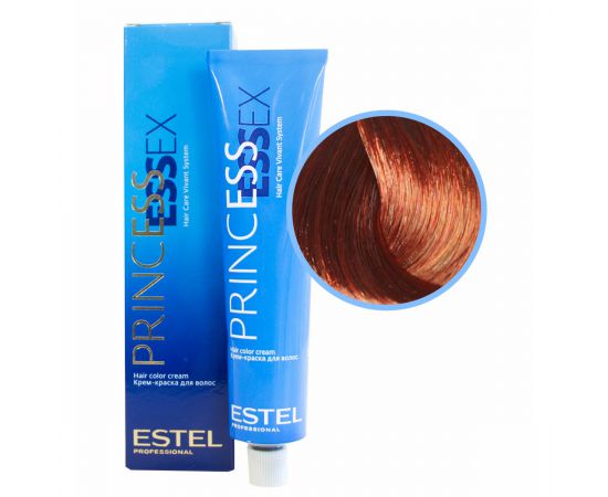 Крем-краска для волос Princess Essex 6/5 Тёмно-русый красный 60 мл. Estel