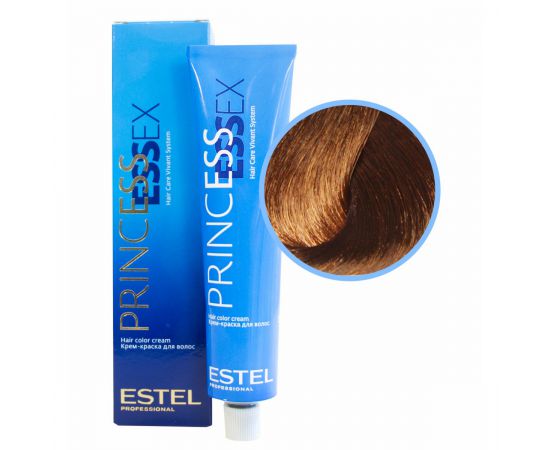 Крем-краска для волос Princess Essex 6/43 Тёмно-русый медно-золотой-табак 60 мл. Estel