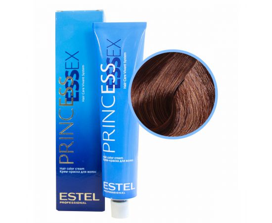 Крем-краска для волос Princess Essex 6/4 Тёмно-русый медный 60 мл. Estel