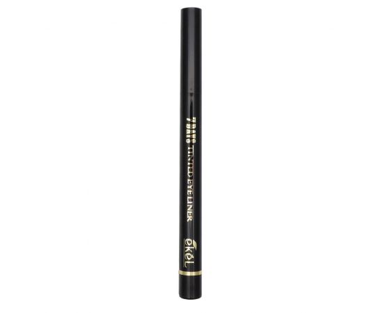 Подводка-кисть для глаз с эффектом тату Чёрная, 7DAY Eye Liner 8 мл. Ekel