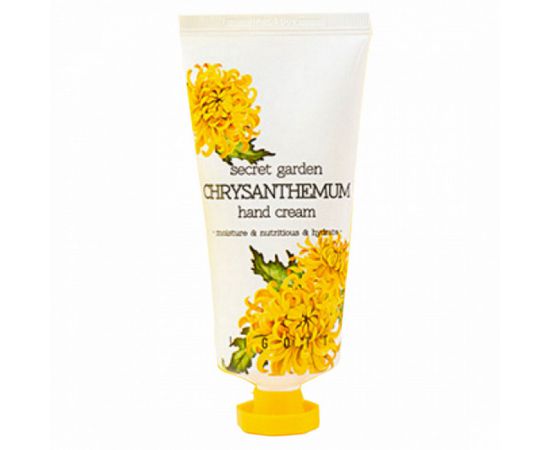 Крем для рук с экстрактом хризантемы Secret Garden Hibiscus Hand Cream 100 мл. Jigott