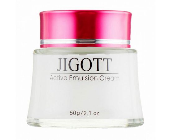 Интенсивно увлажняющий крем для лица, Active Emulsion Cream 50 мл. Jigott