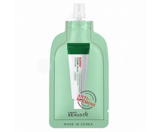 Крем для лица увлажняющий с центеллой Blemish Clear Cream 15 мл. Beausta