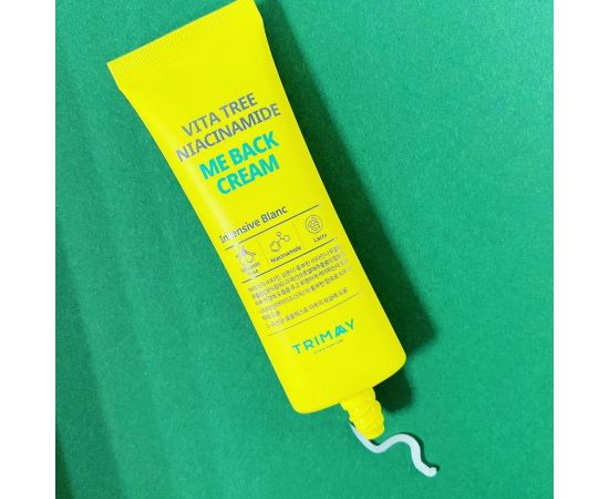 Осветляющий высококонцентрированный крем Vita Tree Niacinamide Me Back Cream 50 мл. Trimay