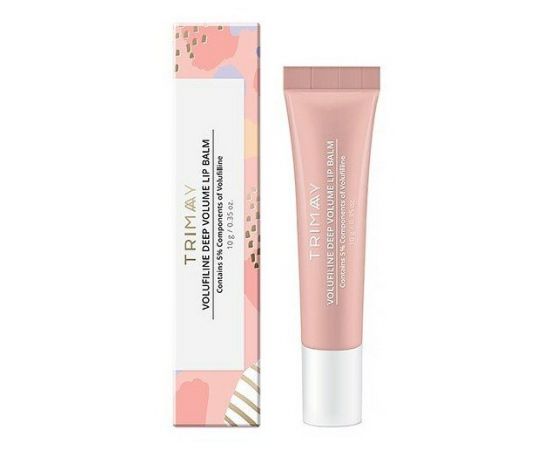 Бальзам для губ с ароматом персика Volufiline Deep Volume Lip Balm 10 мл. TRIMAY