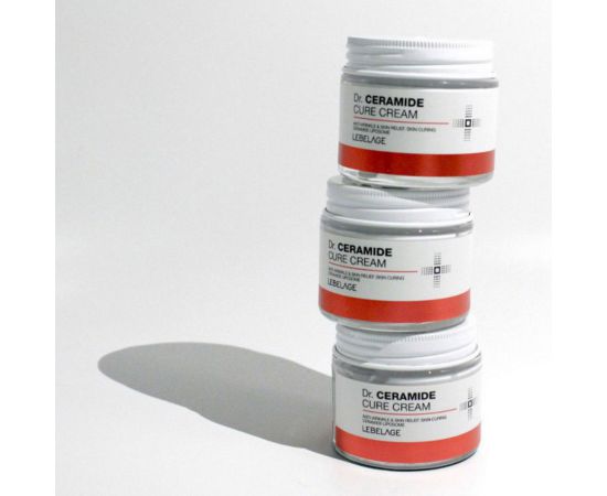 Антивозрастной крем улучшающий рельеф кожи с керамидами Dr. Ceramide Cure Cream, 70 мл. Lebelage