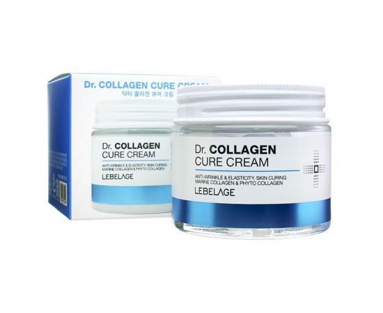 Антивозрастной разглаживающий крем с коллагеном Dr. Collagen Cure Cream, 70 мл. Lebelage