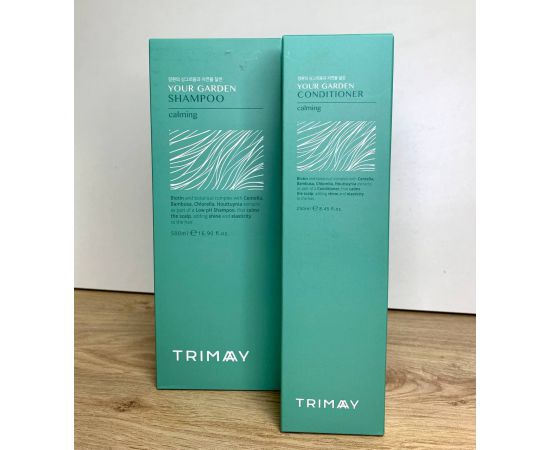 Бессульфатный успокаивающий набор для волос Your Garden 500+250 мл. Trimay