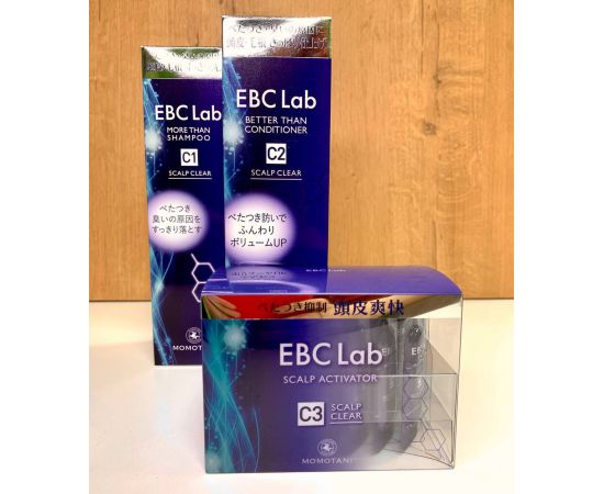 Набор для волос «Чистота и свежесть» для сухой кожи головы EBC Lab MOMOTANI