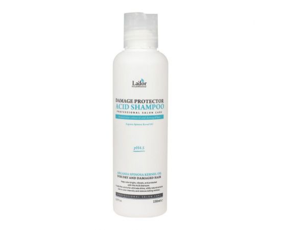 Шампунь с аргановым маслом для повреждённых волос Damaged Protector Acid Shampoo, 150 мл. Lador