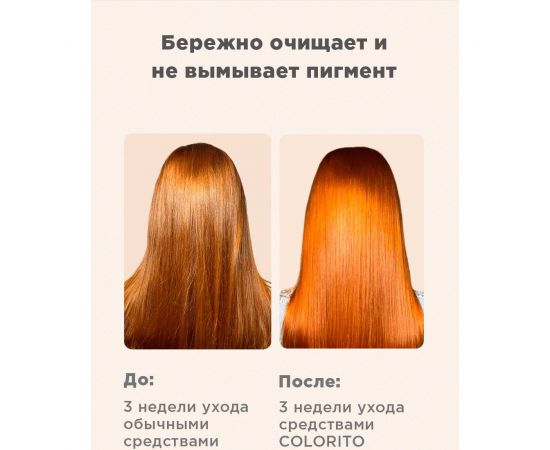 Шампунь против вымывания цвета окрашенных волос Colorito 250 мл. Likato
