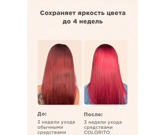 Шампунь против вымывания цвета окрашенных волос Colorito 250 мл. Likato