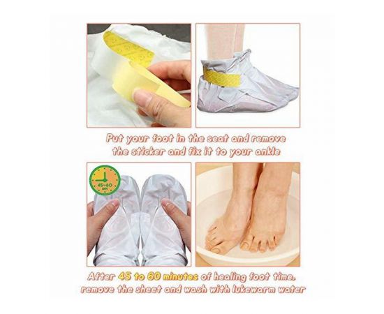 Пилинг-носочки для очищения и смягчения кожи стоп Witch Piggy Hell Pore Turtle's Foot Pack, 40 мл. Elizavecca