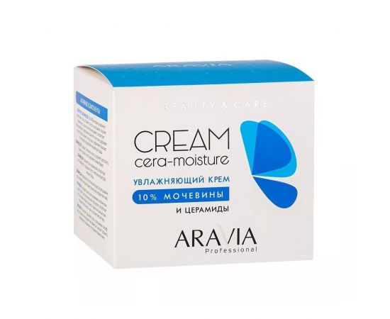 Увлажняющий крем с церамидами и мочевиной (10%) Cera-Moisture Cream, 550 мл. Aravia