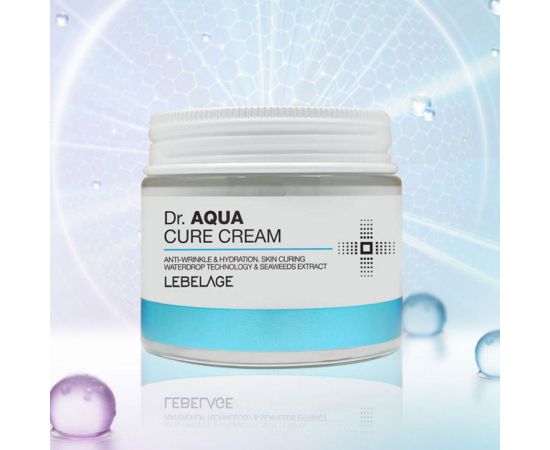 Антивозрастной крем для обезвоженной кожи с морскими водорослями Dr. Aqua Cure Cream, 70 мл. Lebelage