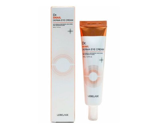 Крем для кожи вокруг глаз с муцином улитки Dr.Snail Derma Eye Cream, 40 мл. Lebelage