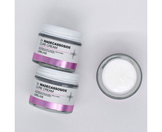 Антивозрастной успокаивающий крем для лица с мадекассосидом Dr. Madecassoside Cure Cream, 70 мл. Lebelage