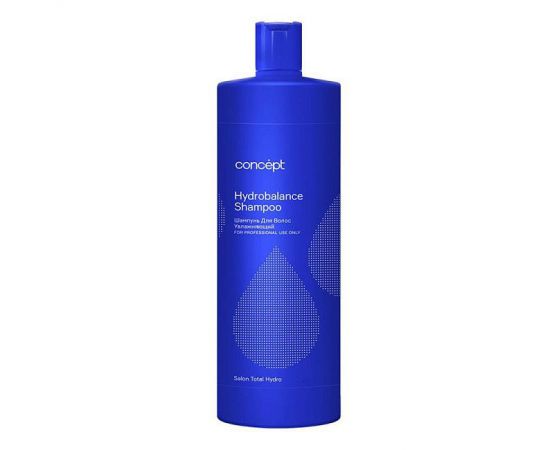 Шампунь для волос увлажняющий Salon Total Hydro Hydrobalance Shampoo, 1000 мл. Сoncept