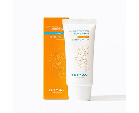 Солнцезащитный крем с коллагеном и аминокислотами UV Protection Sun Cream SPF50+ PA++++ 50 мл Trimay