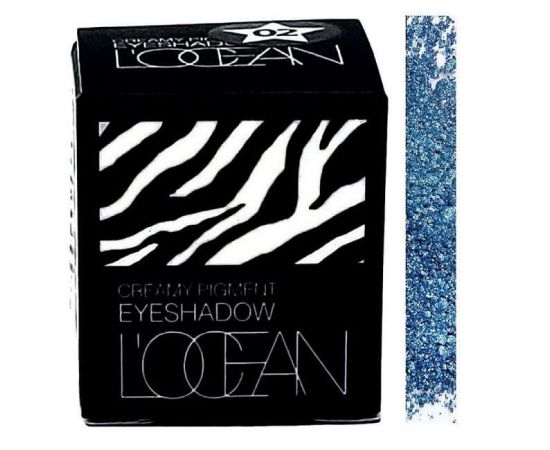 Кремовые пигментные тени Creamy Pigment Eye Shadow #21 Victoria Blue 1,8 г L’ocean