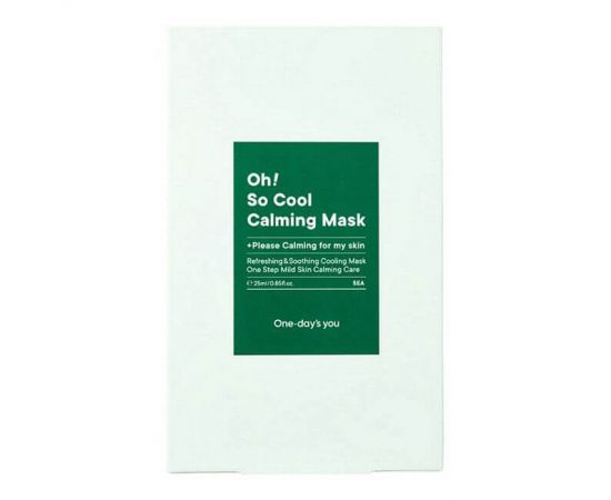 Успокаивающие тканевые маски Oh So Cool Calming Mask 5 шт. One-day's you