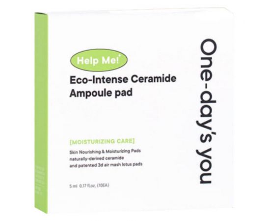 Тонер-пэды с керамидами Help Me Eco-Intense Ceramide Ampoule Pad 20 пэдов One-day's youТонер-пэды с керамидами Help Me Eco-Intense Ceramide Ampoule Pad 20 пэдов One-day's you