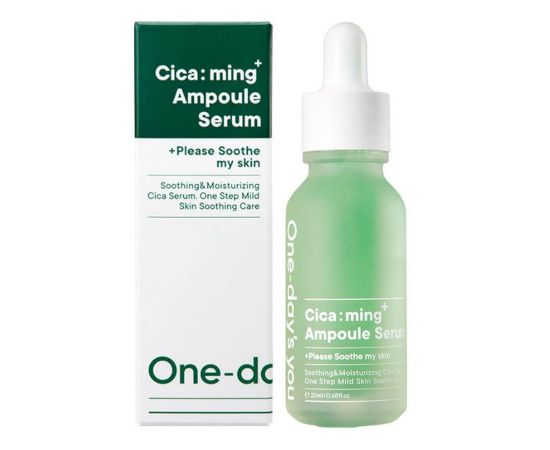 Ампульная сыворотка с центеллой Cicaming Ampoule Serum 20 мл One-day's you