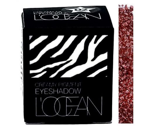 Кремовые пигментные тени Creamy Pigment Eye Shadow #17 Lucy Burgundy 1,8 г L’ocean