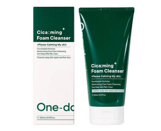 Пенка для умывания с центеллой Cica Ming Foam Cleanser 150 мл One-day’s you