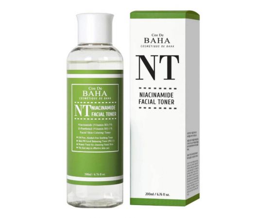 Тонер для проблемной кожи с ниацинамидом NT Niacinamide 5% Facial Toner 200 мл Cos De BAHA