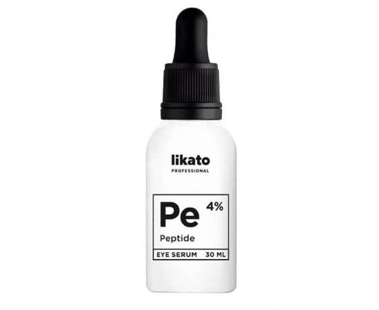 Омолаживающая сыворотка для кожи вокруг глаз с пептидами 4% 30 мл Likato
