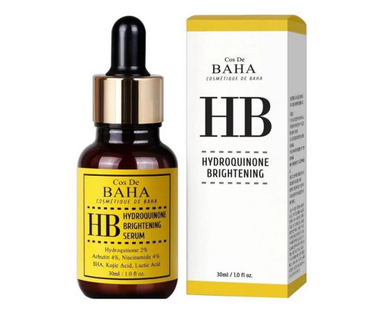 Сыворотка для борьбы с пигментацией с гидрохиноном HB Hydroquinone 2% Serum 30 мл Cos De BAHA